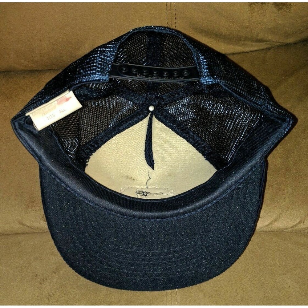 New York NY State Magistrates Association Vintage Snapback Hat Cap Corduroy Old - Picture 6 of 7